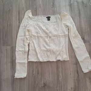 Y2K Victoria's Secret Moda International Long Sleeve Blouse